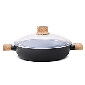 Eco Ceramic Kısa Tencere 30 Cm