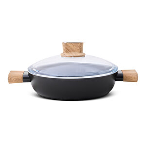 Eco Ceramic Kısa Tencere 28 Cm
