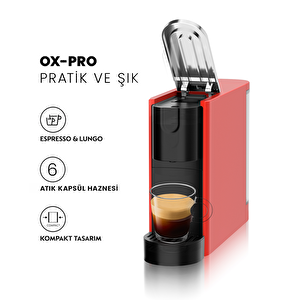 Ox-pro Espresso Makinesi Ve Kapsül Kahve Makinesi