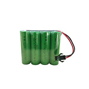 Sertec 4.8v 4s1p Aa 800 Mah Kablo + Si̇yah Konnektörlü Oyuncak Pi̇li̇