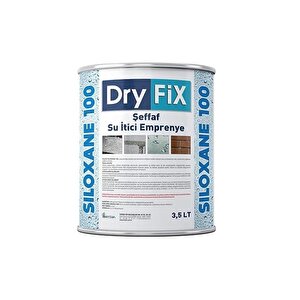 Dryfix Siloxane 100 Şeffaf Su İtici Emprenye 3.5 Lt