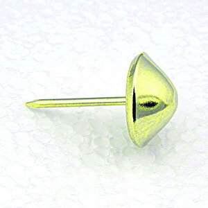 Febko - Altın Parlak Konik Kabara / Raptiye 16 Mm 15 Adet