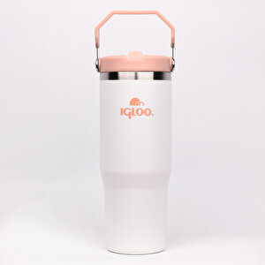 Çelik Termos - Igloo - Powder - 900ml - Beyaz/somon - 205788