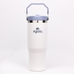 Çelik Termos - Igloo - Powder - 900ml - Beyaz/duman Mavi - 205788