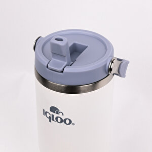 Çelik Termos - Igloo - Powder - 900ml - Beyaz/duman Mavi - 205788