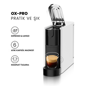 Ox-pro Espresso Makinesi Ve Kapsül Kahve Makinesi