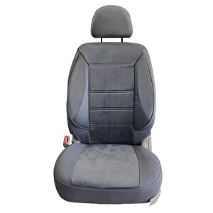 Tata Xenon Uyumlu Tay Tüyü Oto Koltuk Kılıfı Füme