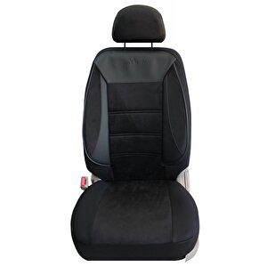 Nissan Country  Uyumlu Tay Tüyü Oto Koltuk Kılıfı Siyah