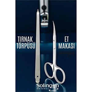 Modacar Tırnak Eti Makası Kavisli Ve Profesyonel Çelik Törpü Seti̇