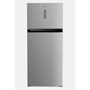 2519 - 463 Lt Çift Kapılı No-frost Dijital Buzdolabı – Inox, E Enerji Sınıfı, Led, Temperli Raf
