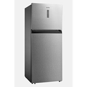 2519 - 463 Lt Çift Kapılı No-frost Dijital Buzdolabı – Inox, E Enerji Sınıfı, Led, Temperli Raf