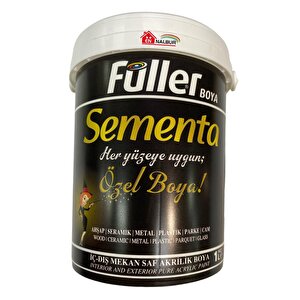 Sementa Özel Su Bazlı Saf Akrilik Boya 1 Litre Topaz