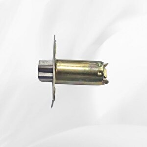 Topuzlu Kilit Amerikan Kapı Kilidi, Otel Tipi Kilit Saten Rengi Uzun Dili Sadece Dili