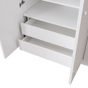 Gardırop, 4 Bölmeli Dolap - Kapaksız
