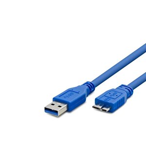 Usb3.0 To Note4 Harddisk Kablosu 50cm Mavi Hdx7503