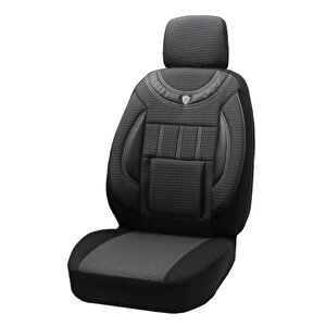 Volkswagen Caddy Panelvan 1+1 Koltuk Kılıfı Füme-Siyah