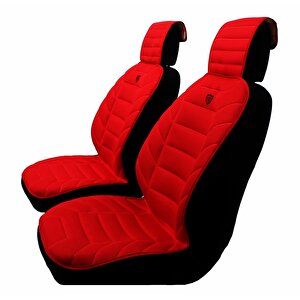 Volvo S40 Uyumlu Terletmez Oto Koltuk Minderi Kırmızı