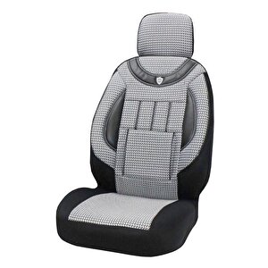 Peugeot Expert 2+1 Panelvan Koltuk Kılıfı Gri-Siyah