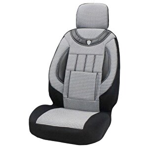 Toyota Proace City Cargo  2+1 Panelvan Koltuk Kılıfı Gri-Siyah
