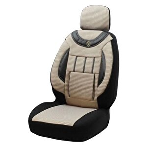 Fiat Scudo Panelvan 1+1 Koltuk Kılıfı Bej-Siyah