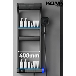 Konktools Lüks Dijital Led Ekranlı  Robot Duş Seti Lüks Şelale Ve Yağmur Duş Sistemi