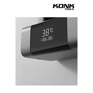 Konktools Lüks Dijital Led Ekranlı  Robot Duş Seti Lüks Şelale Ve Yağmur Duş Sistemi