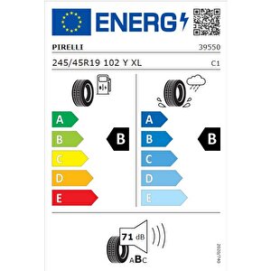 245/45 R19 102y Xl P Zero All Season Lm1 Ncs Elect Oto Dört Mevsim Lastiği (üretim:2025)