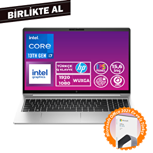 Hp Probook 450 G10 I7-1355u 32gb 1tb Ssd 15.6" Fhd Freedos + Ms Office 969h2et 048