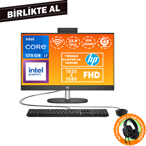 Hp Proone 240 G10 I7-1355u 32gb 512gb Ssd 23.8" Fhd W11p + Gaming Kulaklık B6jc8es 046