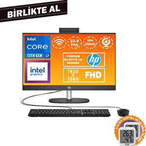 Hp Proone 240 G10 I7-1355u 32gb 1tb Ssd 23.8" Fhd W11p + 2'li Termometre B6jc8es 050