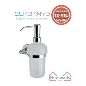 Paslanmaz Pirinç Eser Montajlı Sıvı Sabunluk