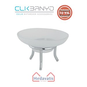 Paslanmaz Pirinç Dilek Set Üstü Sabunluk
