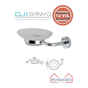 Paslanmaz Pirinç Eser Sabunluk