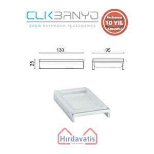 Paslanmaz Pirinç Kumru Set Üstü Sabunluk