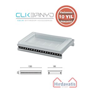 Paslanmaz Pirinç Swwor Set Üstü Sabunluk