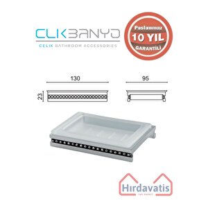 Paslanmaz Pirinç Swwor Set Üstü Sabunluk