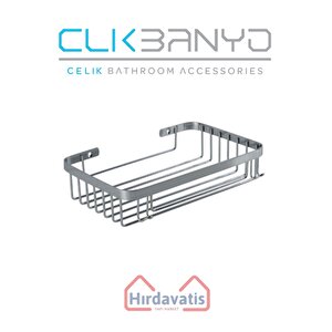 Taci 304 Tekli 23x15cm Sabunluk Şampuanlık Ve Köşe Süngerlik