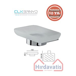 Paslanmaz Pirinç Titanik Sabunluk