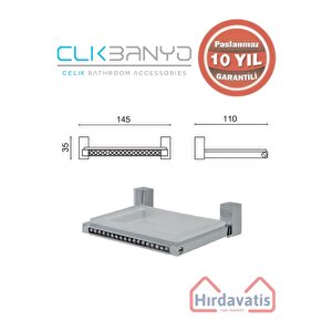 Paslanmaz Pirinç Swwor Sabunluk