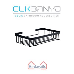 Tekli Metal Taci 23x15 Sabunluk Şampuanlık Ve Köşe Süngerlik