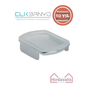 Paslanmaz Pirinç Milano Set Üstü Sabunluk