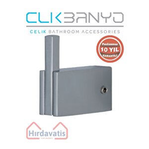 Paslanmaz Pirinç Titanik Bornozluk Tekli Havlu Askısı