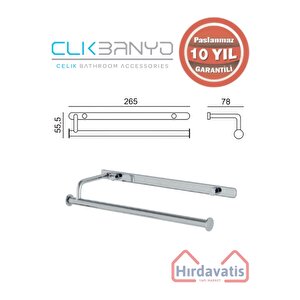 Paslanmaz Pirinç Vera Açık Havluluk