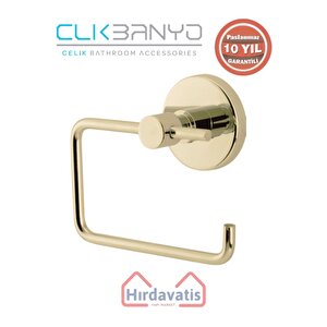 Paslanmaz Pirinç Flora Açık Kağıtlık Altın Sarı Gold