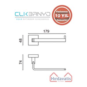 Paslanmaz Pirinç Tamay Kağıtlık
