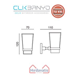 Paslanmaz Pirinç Kumru Diş Fırçalık