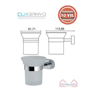 Zirve Diş Fırçalık Pirinç Malzeme ( 10 Yıl Garantili )
