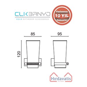 Paslanmaz Pirinç Swwor Diş Fırçalık
