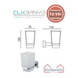 Paslanmaz Pirinç Tamay Diş Fırçalık