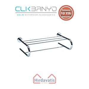 Paslanmaz Pirinç Flora Uzun Havluluk 50cm